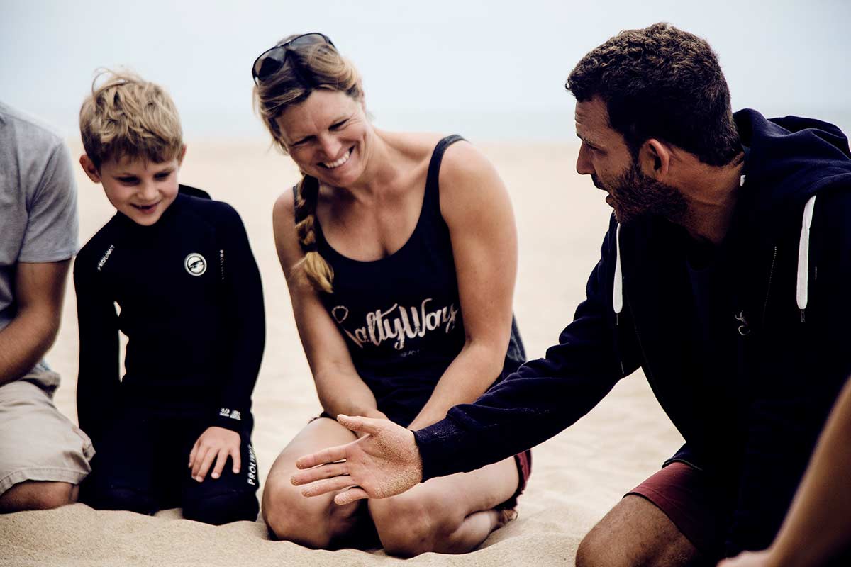 Portugal Surfen mit Kindern