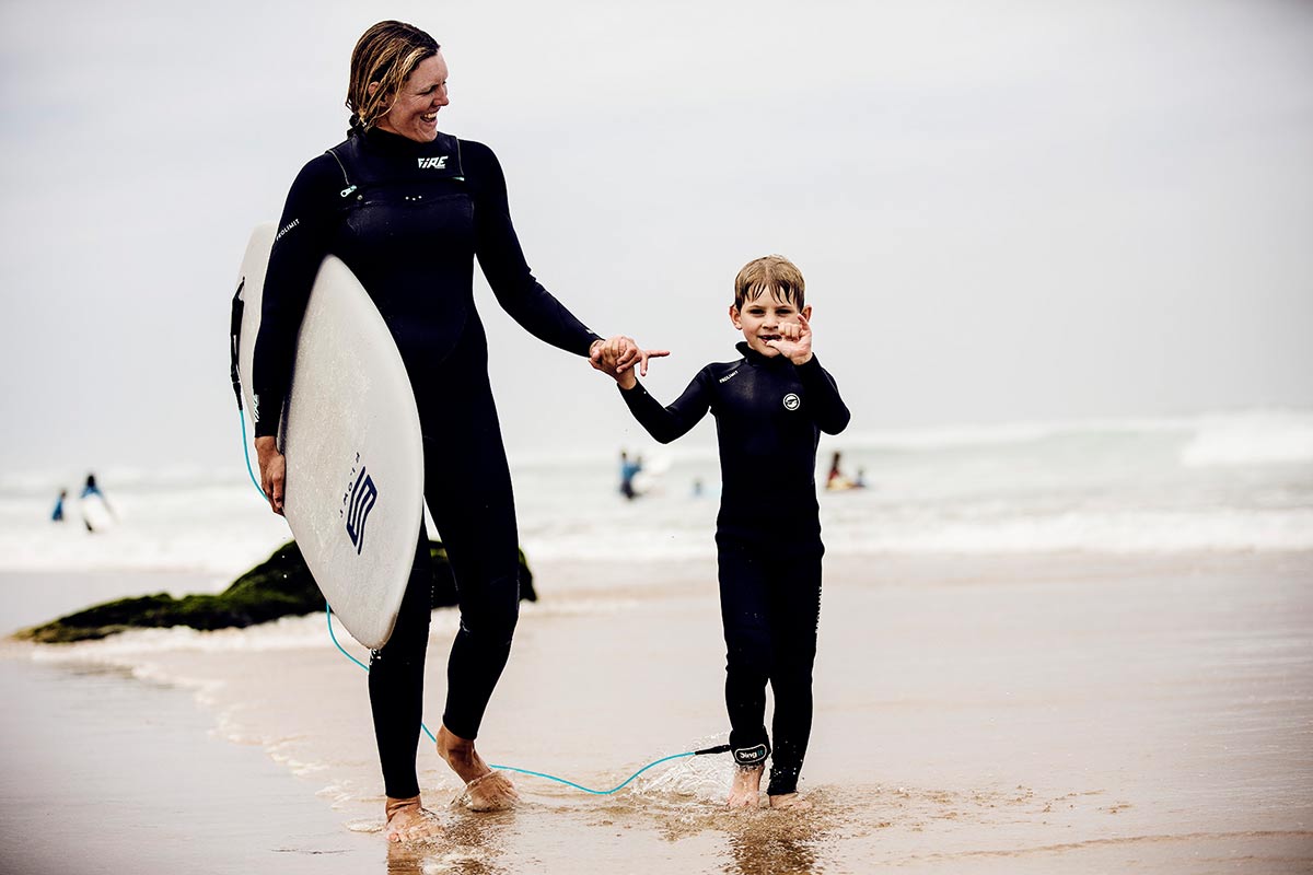 Portugal Surfen mit Kindern