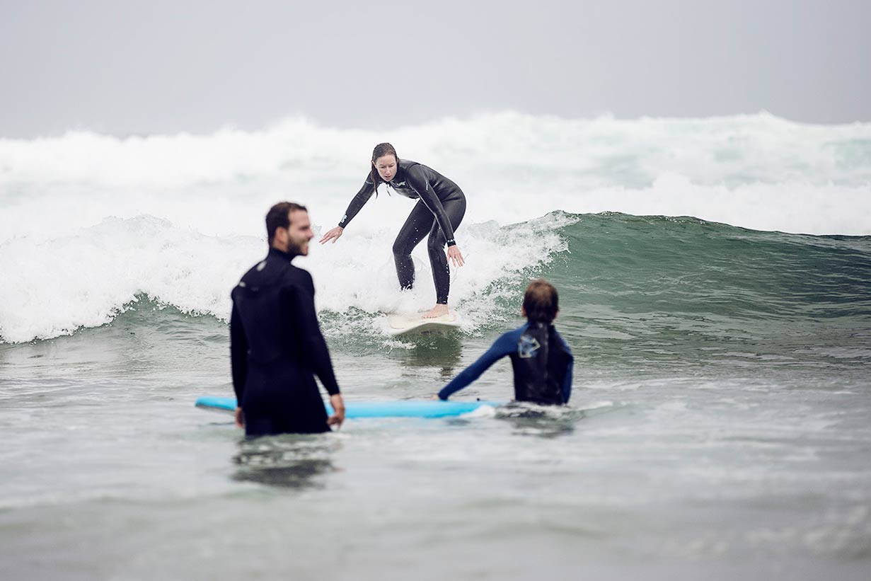Surfen in Portugal für Familien mit Kindern