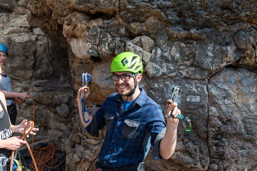 Kletterkurs in Portugal für Anfänger